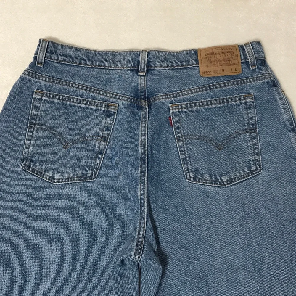 Vintage 500 Levi’s High Rise Relaxed Fit Tapered Leg Denim Jeans - Picture 10 of 10